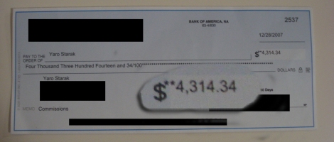 Largest Check